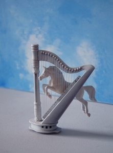Horse and harp photographic print £25